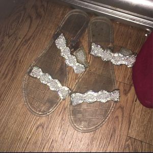 Diamond sandals